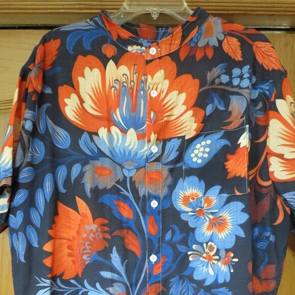 Men's Hawaiian style floral print shirt size 2 XL - Picture 3 of 7